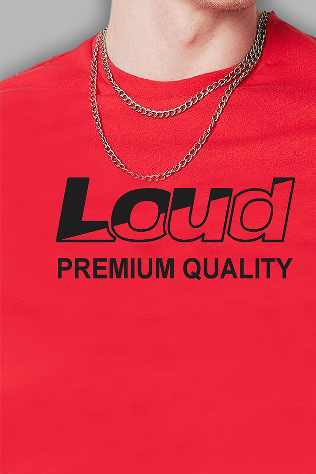 LOUD SIGNATURE PRINT TEE