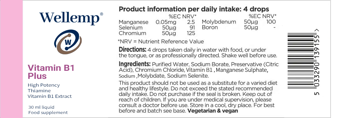 Wellemp® Vitamin B1 Plus 30ml