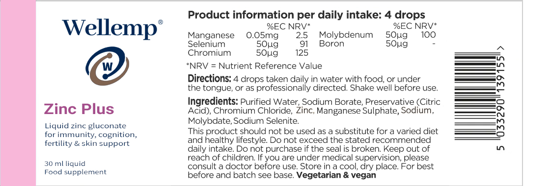 Wellemp® Zinc Plus 30ml
