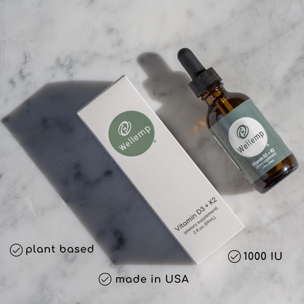 Wellemp®Vitamin D3 + K2 Drops