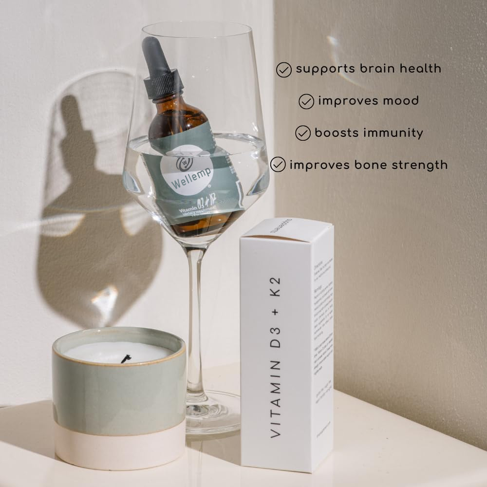 Wellemp®Vitamin D3 + K2 Drops