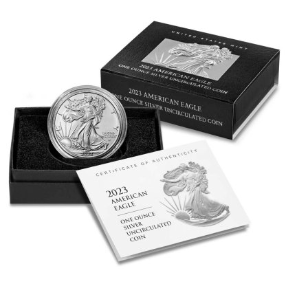 ✨LAST DAY 60% DISCOUNT ✨2021-2024 AMERICAN SILVER EAGLE COINS BRILLIANT UNCIRCULATED