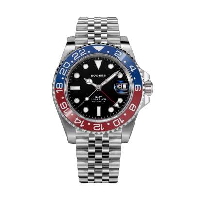 GMT DIVER'S SU126710BLRO V2 Red & Blue Bezel-TIME.SHOP