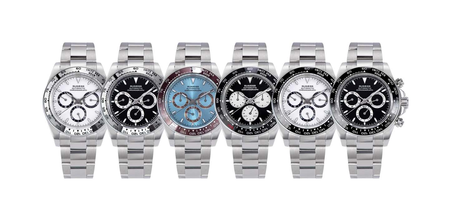 Automatic Chronograph S418-2.003 Panda Dial Ceramic Bezel Professional-TIME.SHOP