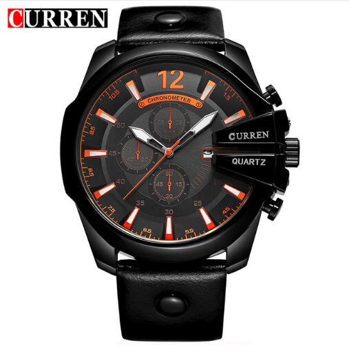 CURREN Men Quartz Watches 