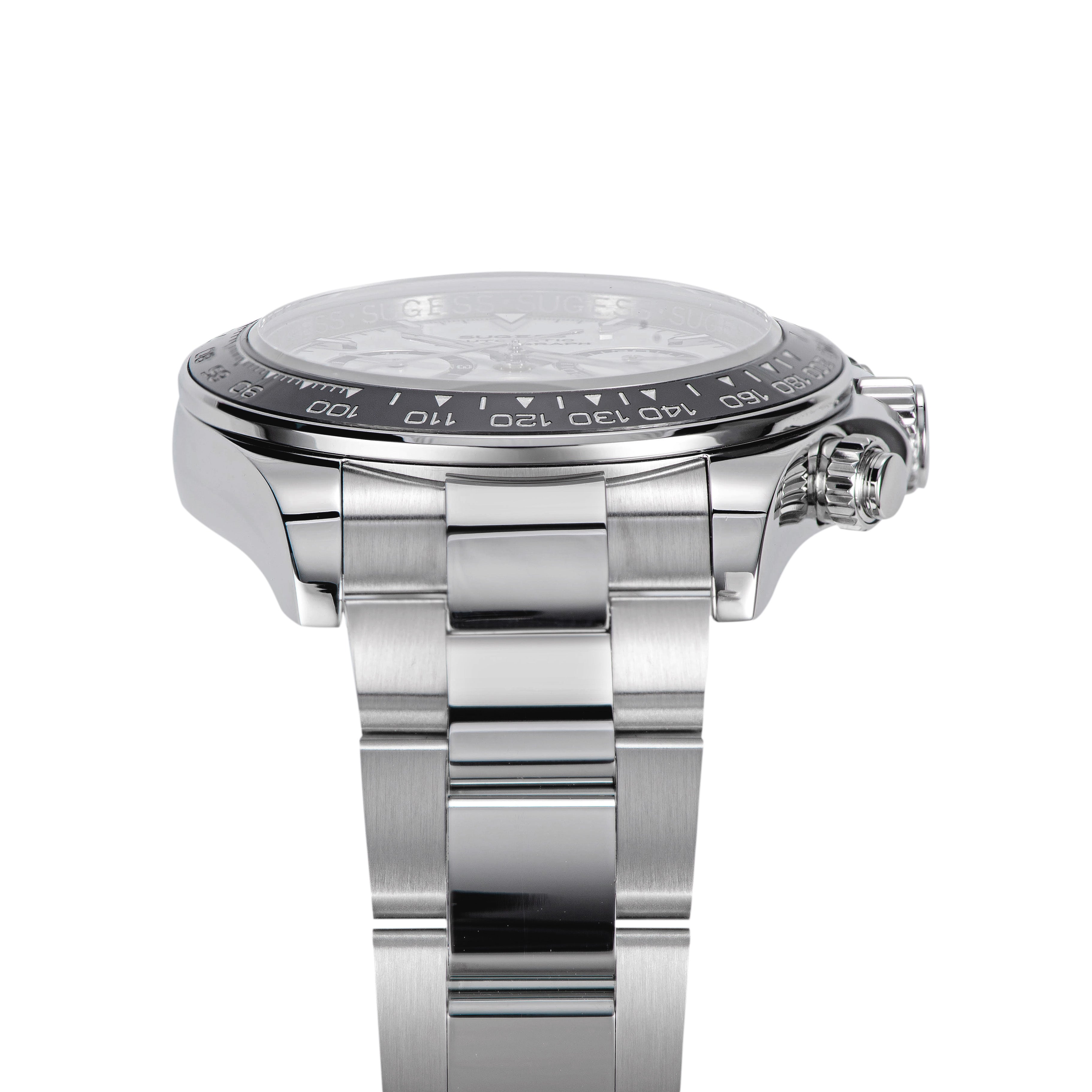 Automatic Chronograph S418-2.003 Panda Dial Ceramic Bezel Professional-TIME.SHOP