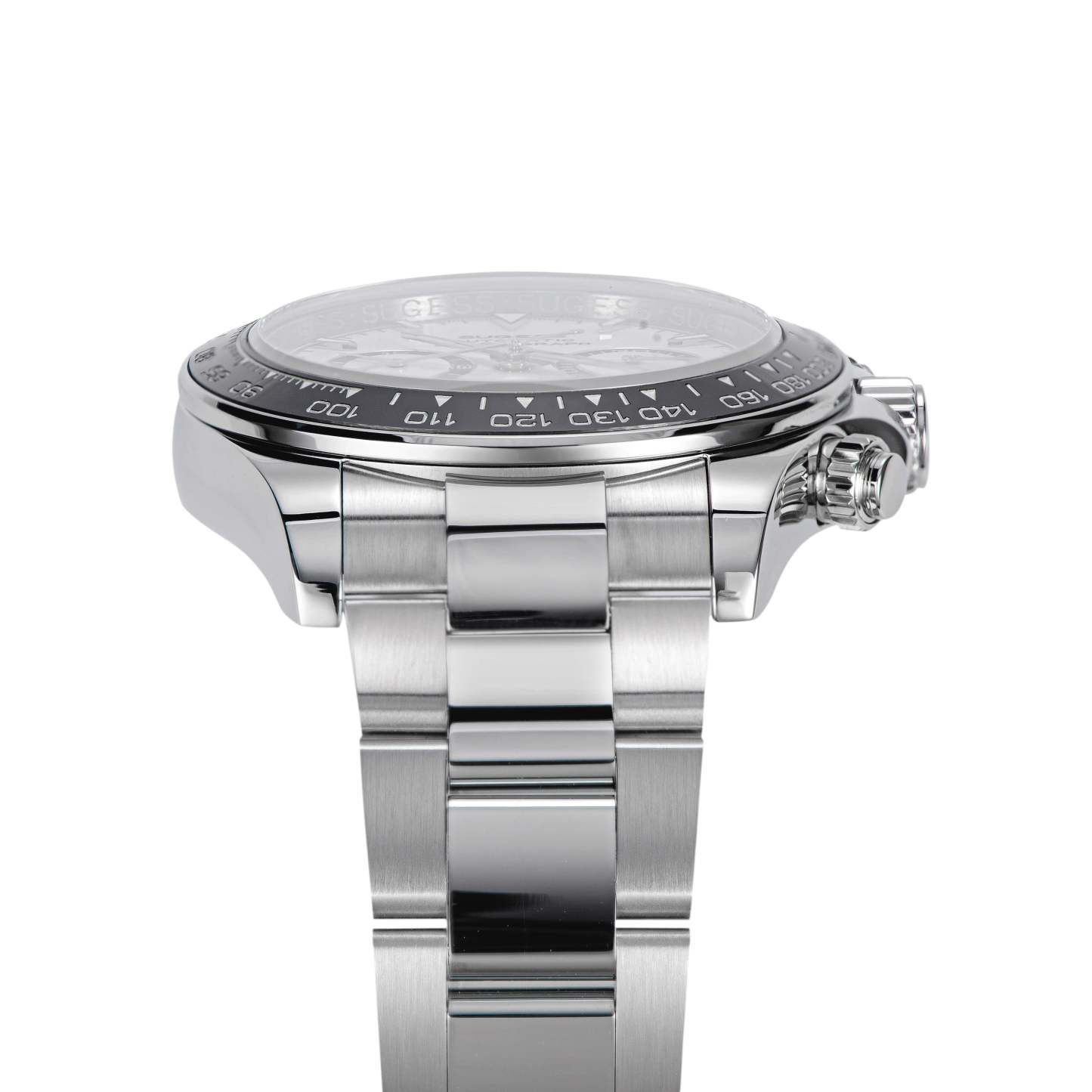 Automatic Chronograph S418-2.003 Panda Dial Ceramic Bezel Professional-TIME.SHOP