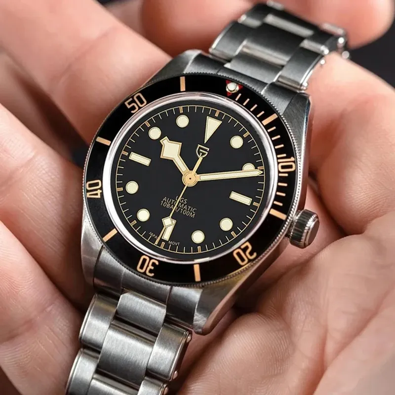 PAGANI DESIGN Automatic Watch For Men BB58 NH35 Men Mechanical Watches Luxury Stainless Steel waterproof 10Bar Reloj Hombres new