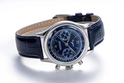 Chrono Heritage 411 SU1901DBS Deep Blue Dial-TIME.SHOP