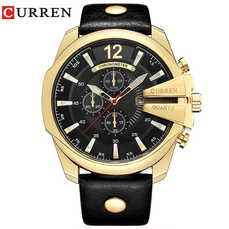 CURREN Men Quartz Watches 