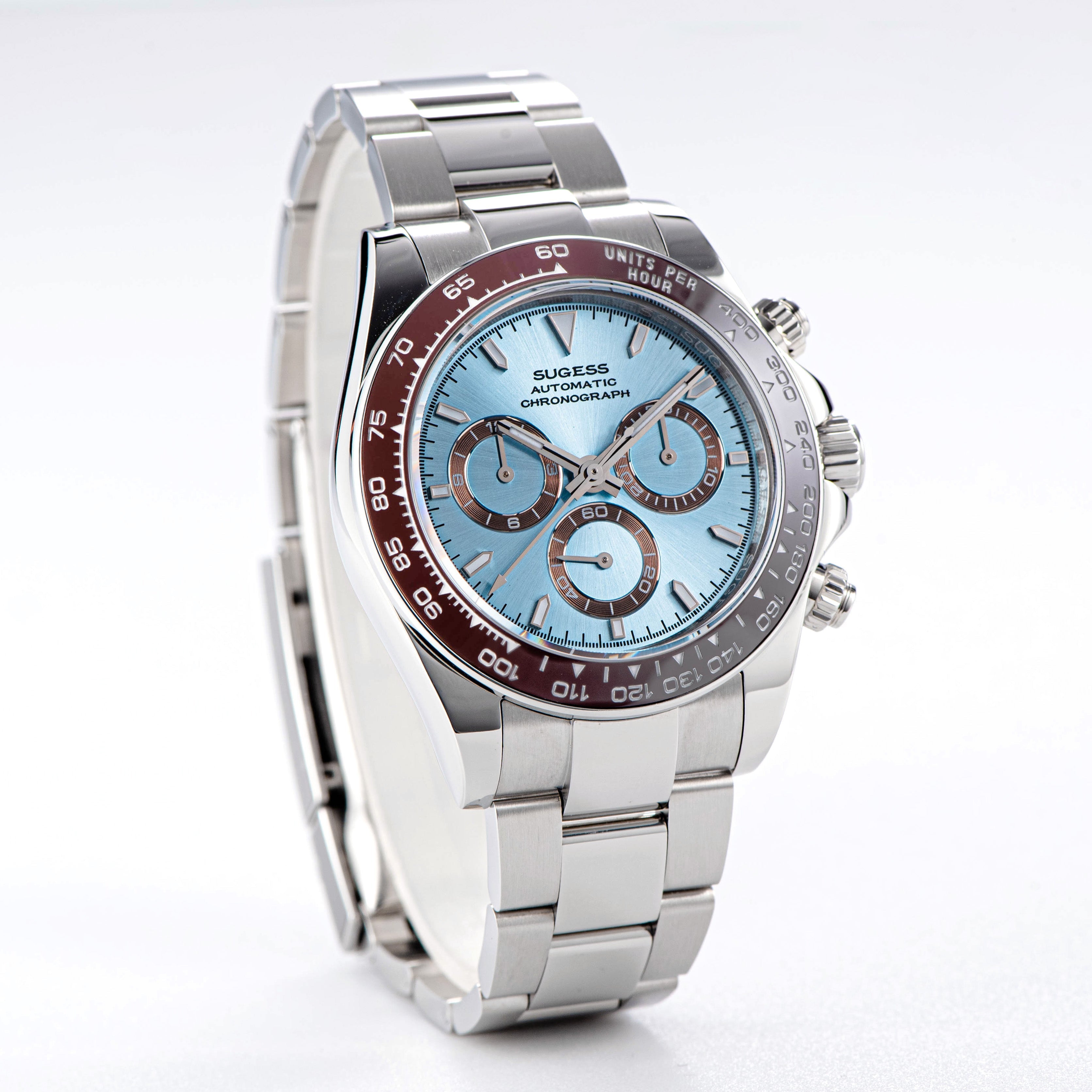 Automatic Chronograph S418-2.003 Panda Dial Ceramic Bezel Professional-TIME.SHOP