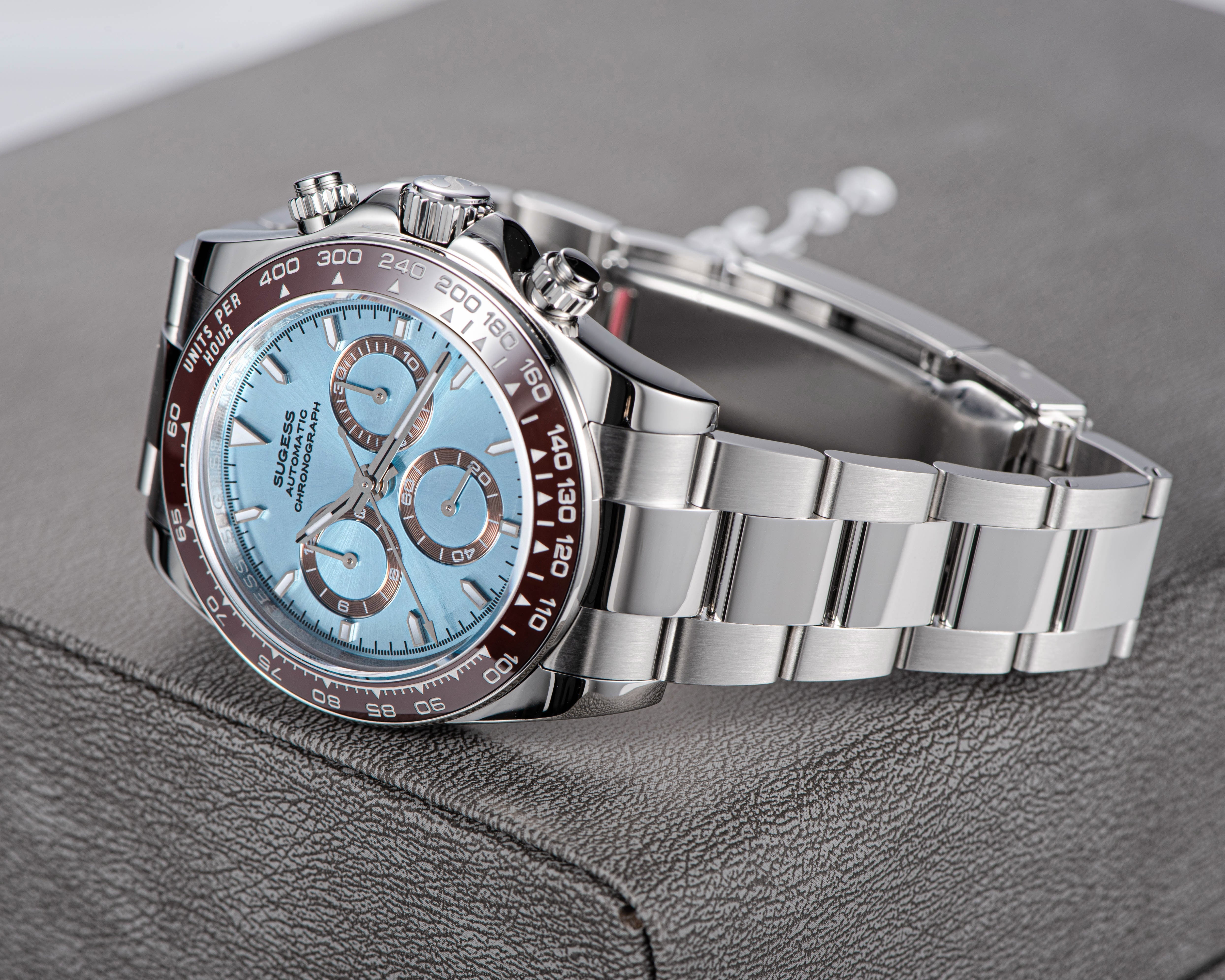 Automatic Chronograph S418-2.003 Panda Dial Ceramic Bezel Professional-TIME.SHOP