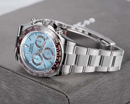 Automatic Chronograph S418-2.001 White Dial Stainless Steel Bezel Professional-TIME.SHOP