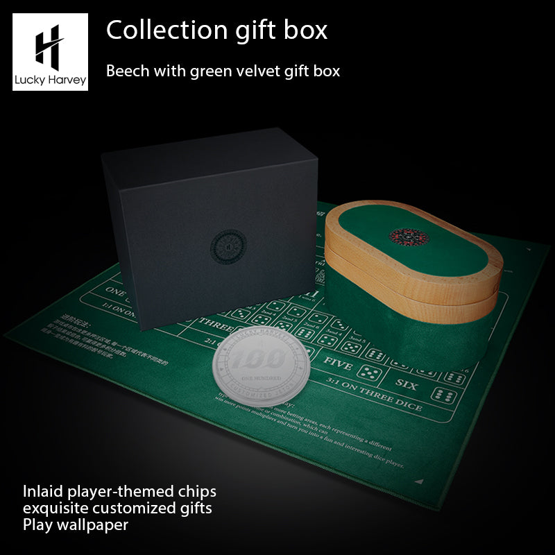 Lucky Harvey Automaton Player Series Silver European Roulette 18K GOLD BALL Automatic Watch