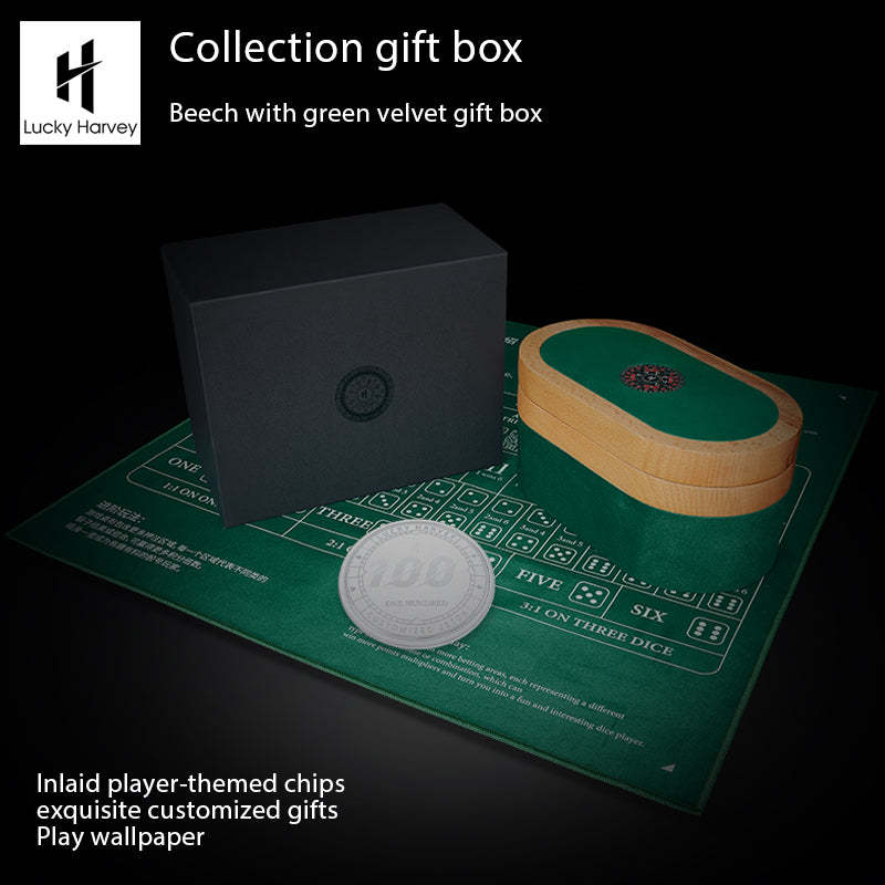 Lucky Harvey Automaton Player Series Silver European Roulette 18K GOLD BALL Automatic Watch