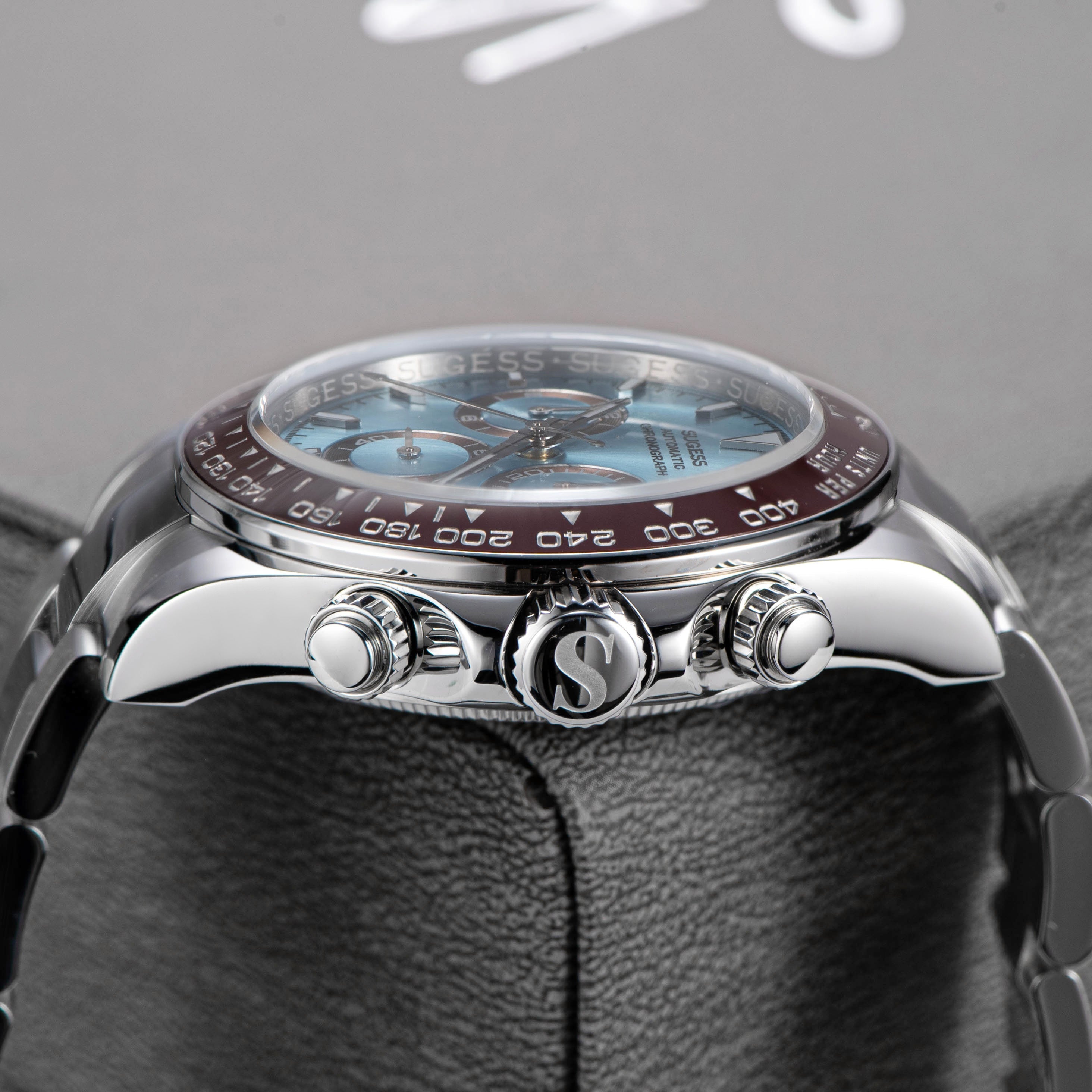 Automatic Chronograph S418-2.003 Panda Dial Ceramic Bezel Professional-TIME.SHOP