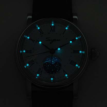 MoonPhase Master SU2108SZ Stainless-Steel Moon Phase Blue Indices-TIME.SHOP