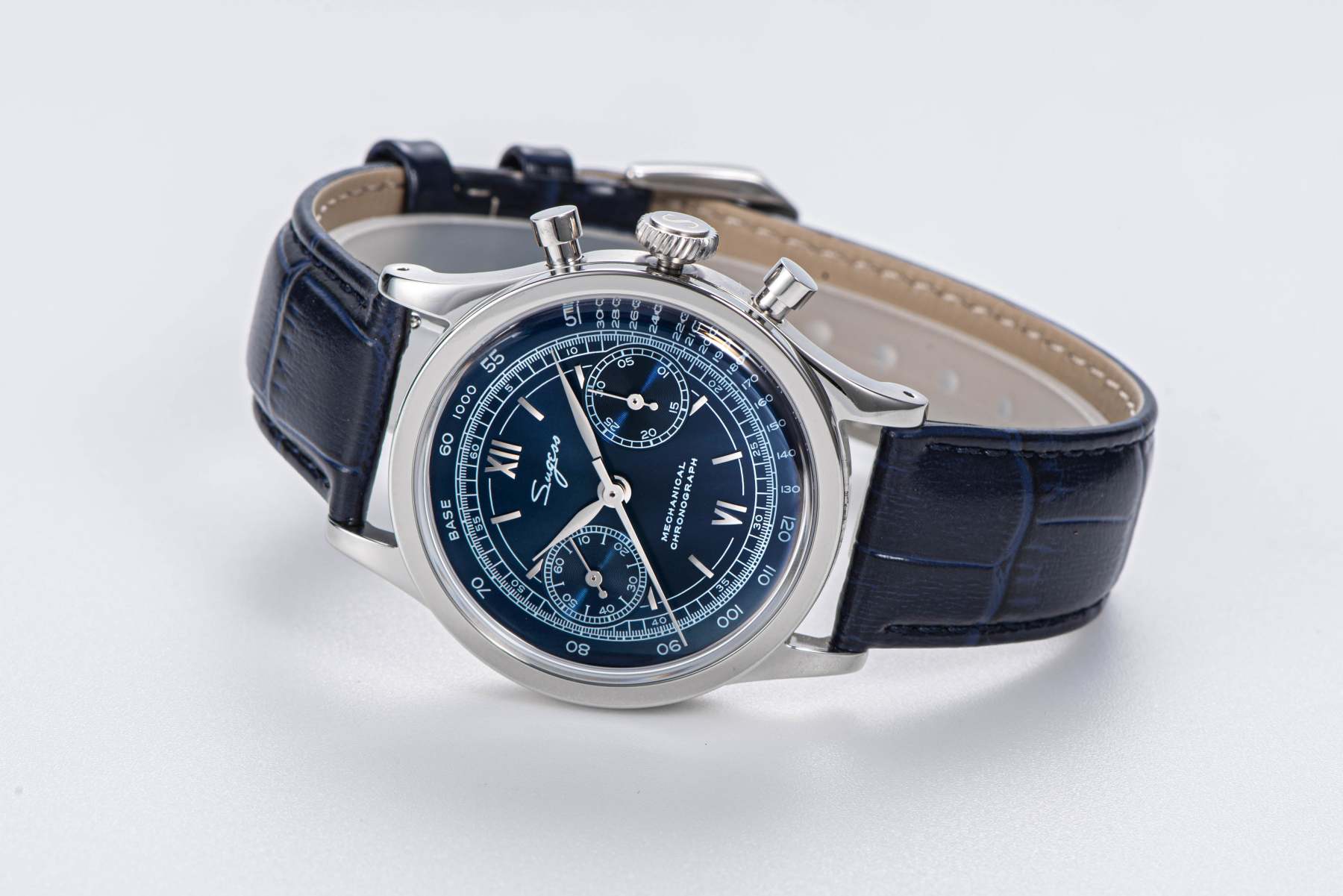 Chrono Heritage 411 SU1901DBS Deep Blue Dial-TIME.SHOP