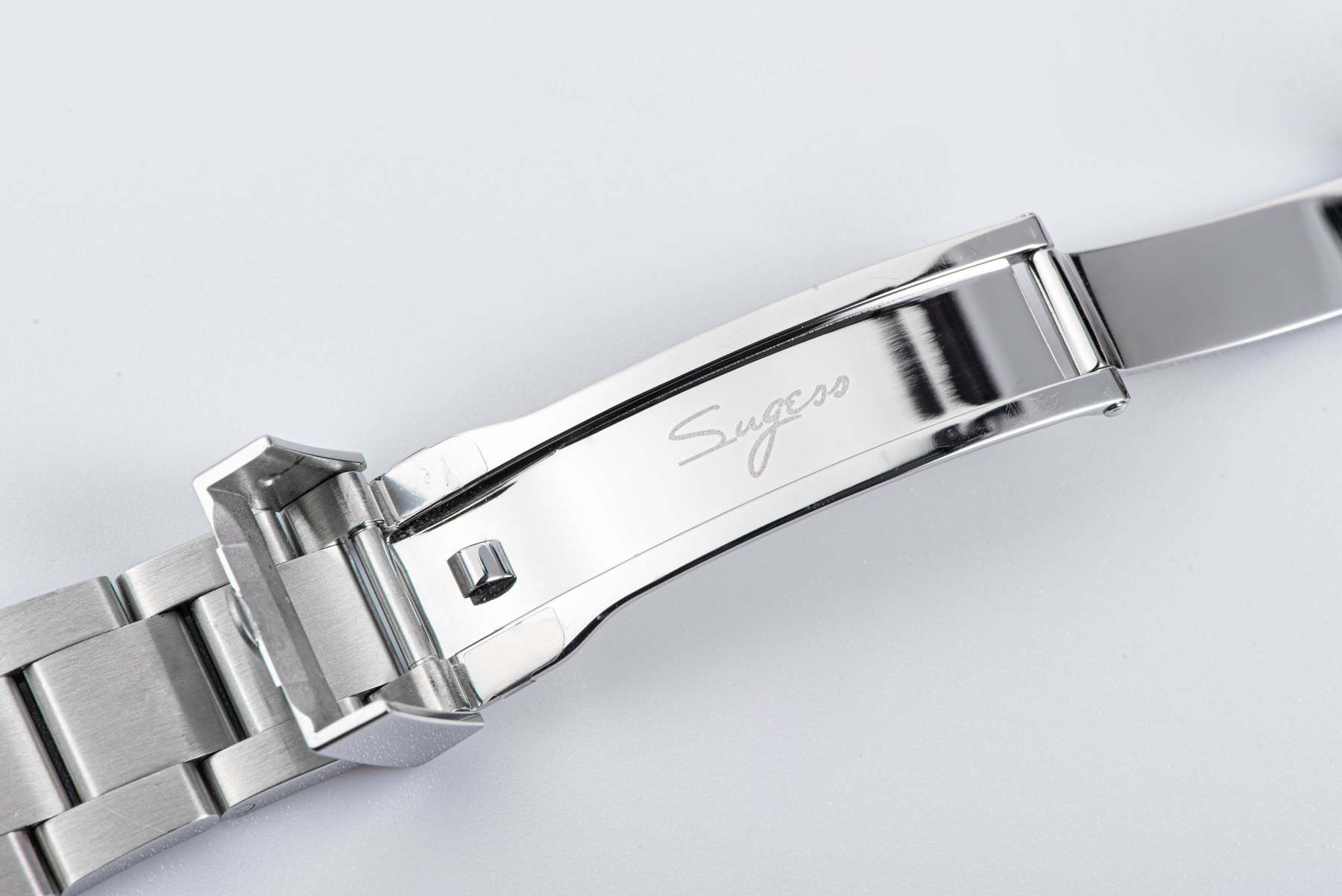 Automatic Chronograph S418-2.001 White Dial Stainless Steel Bezel Professional-TIME.SHOP