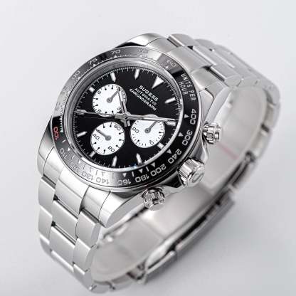 Automatic Chronograph S418-2.003 Panda Dial Ceramic Bezel Professional-TIME.SHOP