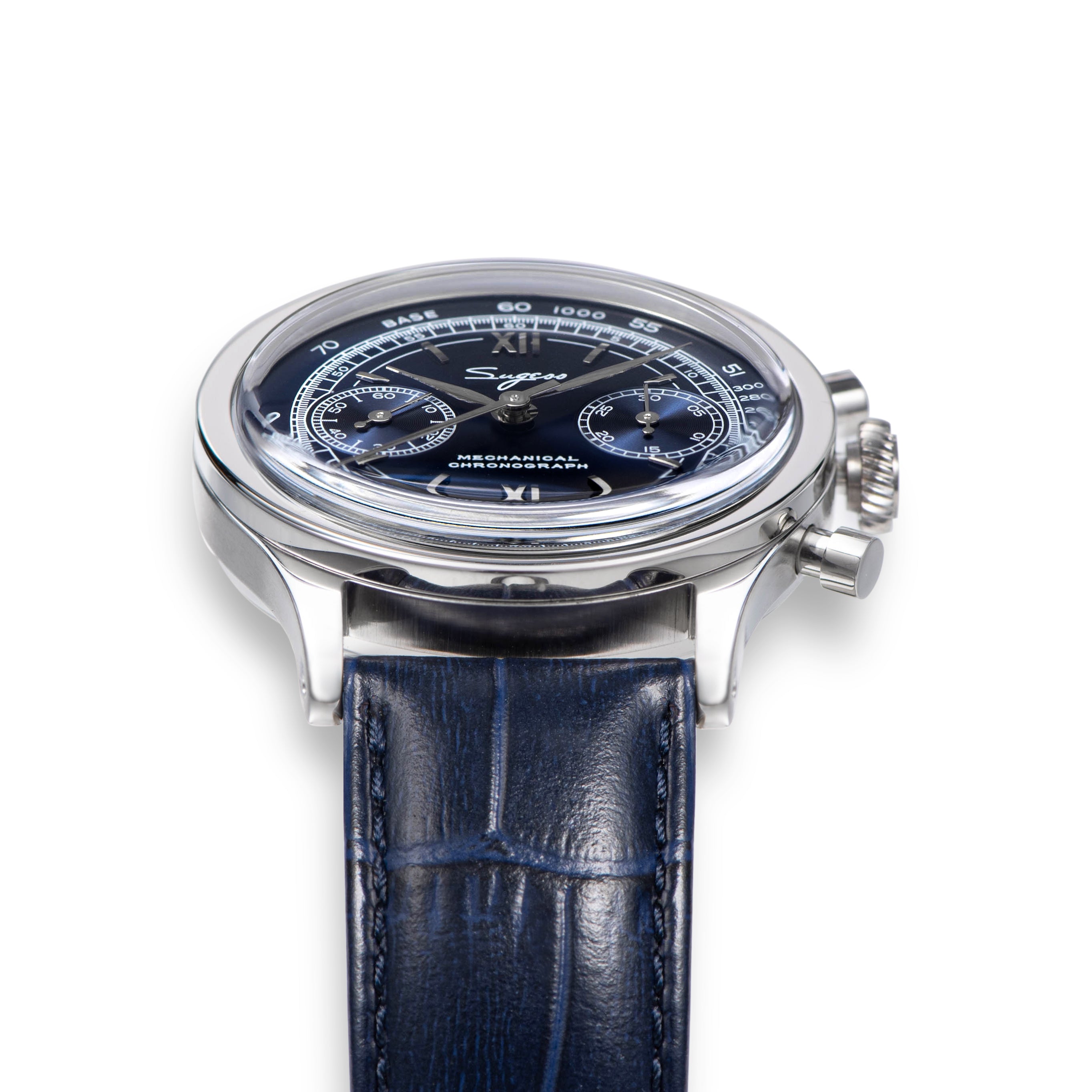 Chrono Heritage 411 SU1901DBS Deep Blue Dial-TIME.SHOP