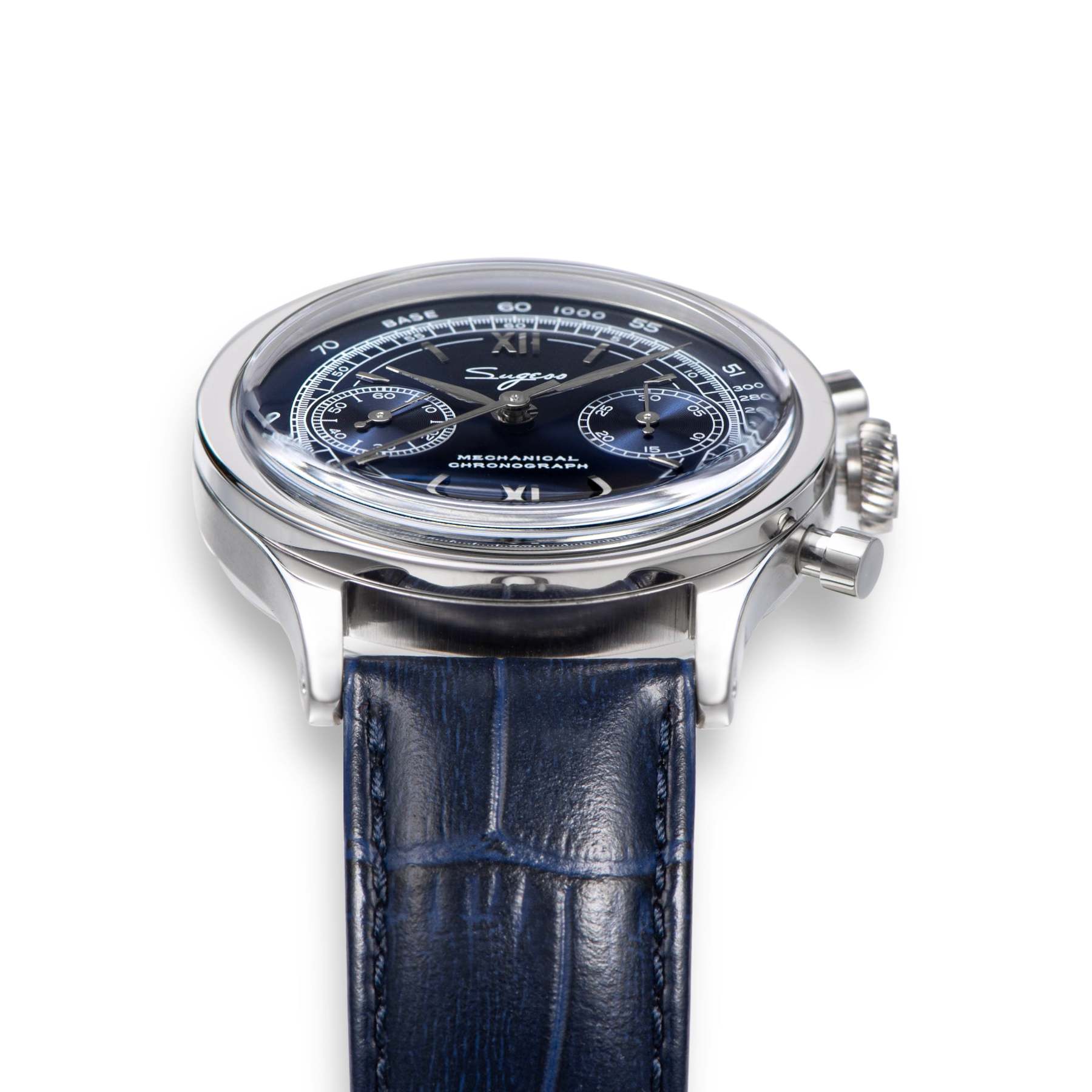 Chrono Heritage 411 SU1901DBS Deep Blue Dial-TIME.SHOP