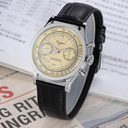 Chrono Heritage 411 SU1901CS Creamy Dial-TIME.SHOP