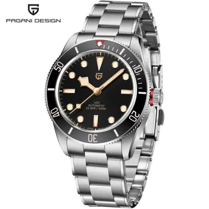 PAGANI DESIGN Automatic Watch For Men BB58 NH35 Men Mechanical Watches Luxury Stainless Steel waterproof 10Bar Reloj Hombres new