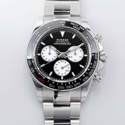 Automatic Chronograph S418-2.001 White Dial Stainless Steel Bezel Professional-TIME.SHOP