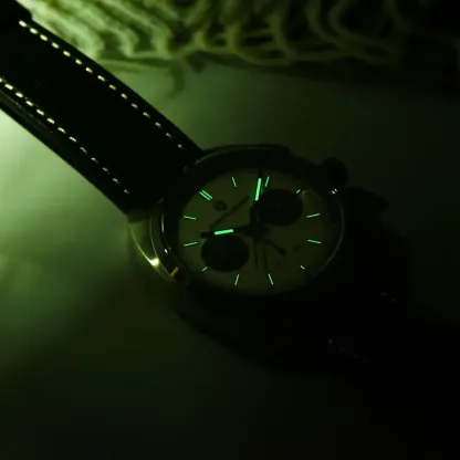 Pagani design 2024 new men's watches top luxury quartz panda dial pilot watch for men vk63 sport chronograph wristwatch men 1782