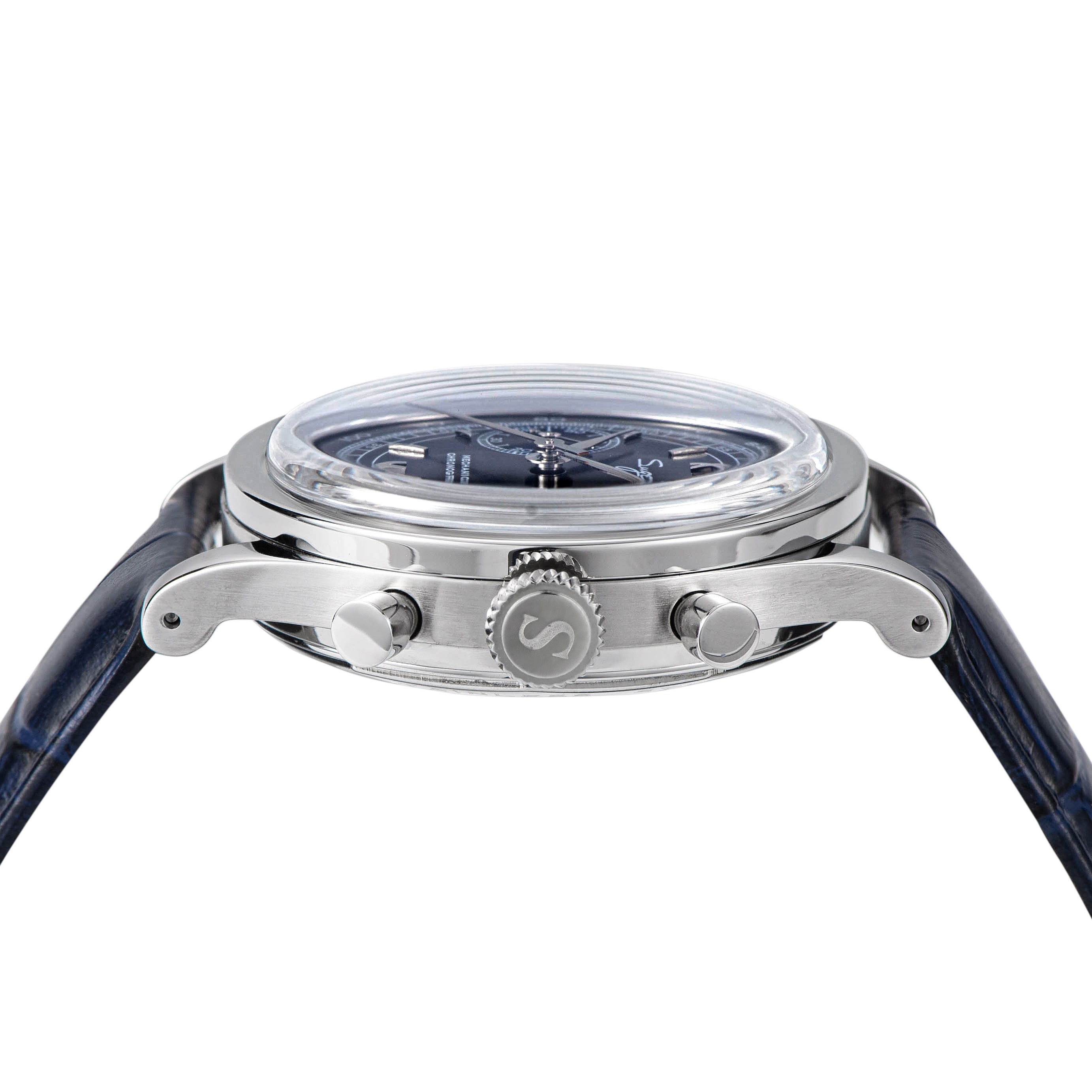 Chrono Heritage 411 SU1901DBS Deep Blue Dial-TIME.SHOP