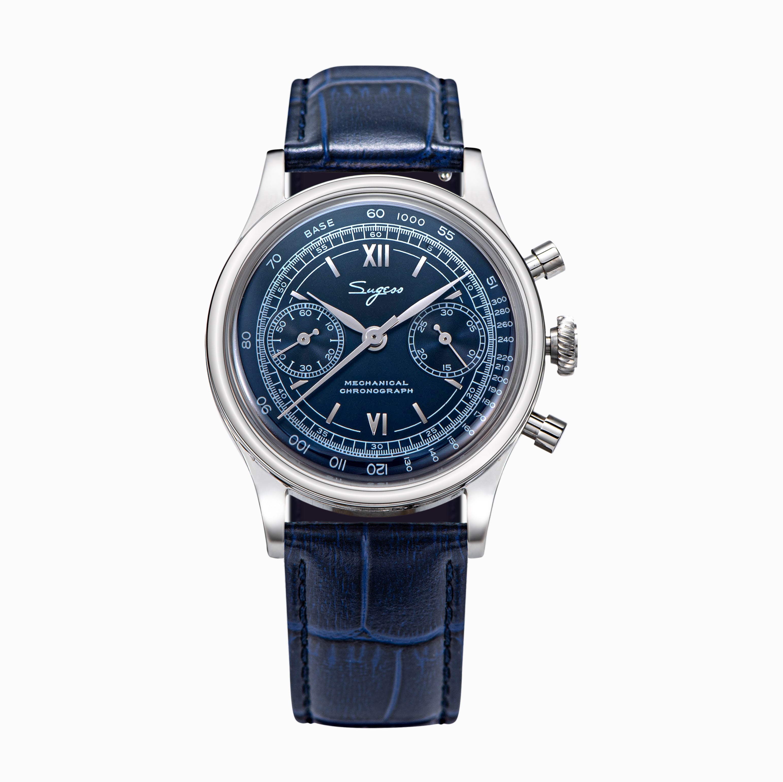 Chrono Heritage 411 SU1901DBS Deep Blue Dial-TIME.SHOP