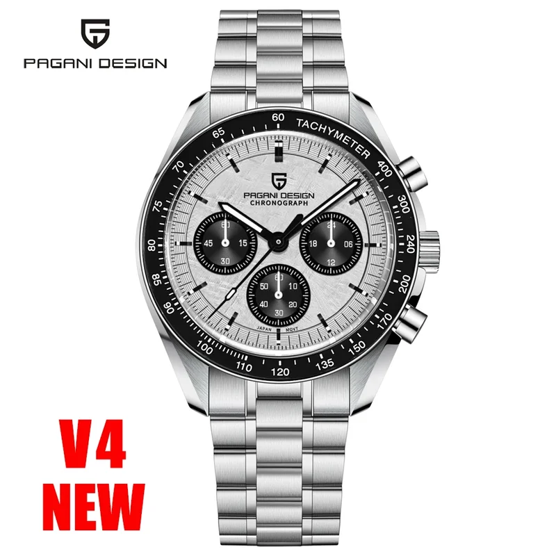 Pagani design 2024 new men's watches top luxury quartz watch for men Auto Date Speed chronograph ar Sapphire mirror wrist watch