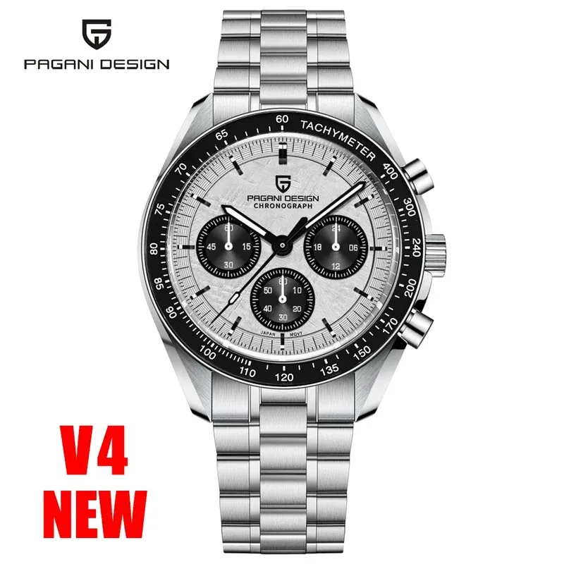 Pagani design 2024 new men's watches top luxury quartz watch for men Auto Date Speed chronograph ar Sapphire mirror wrist watch