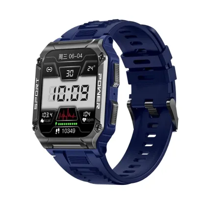 Hit 1.95 "new Bluetooth call smart watch men sport fitness tracker compass weather IP68 waterproof male smartwatch 400mAh