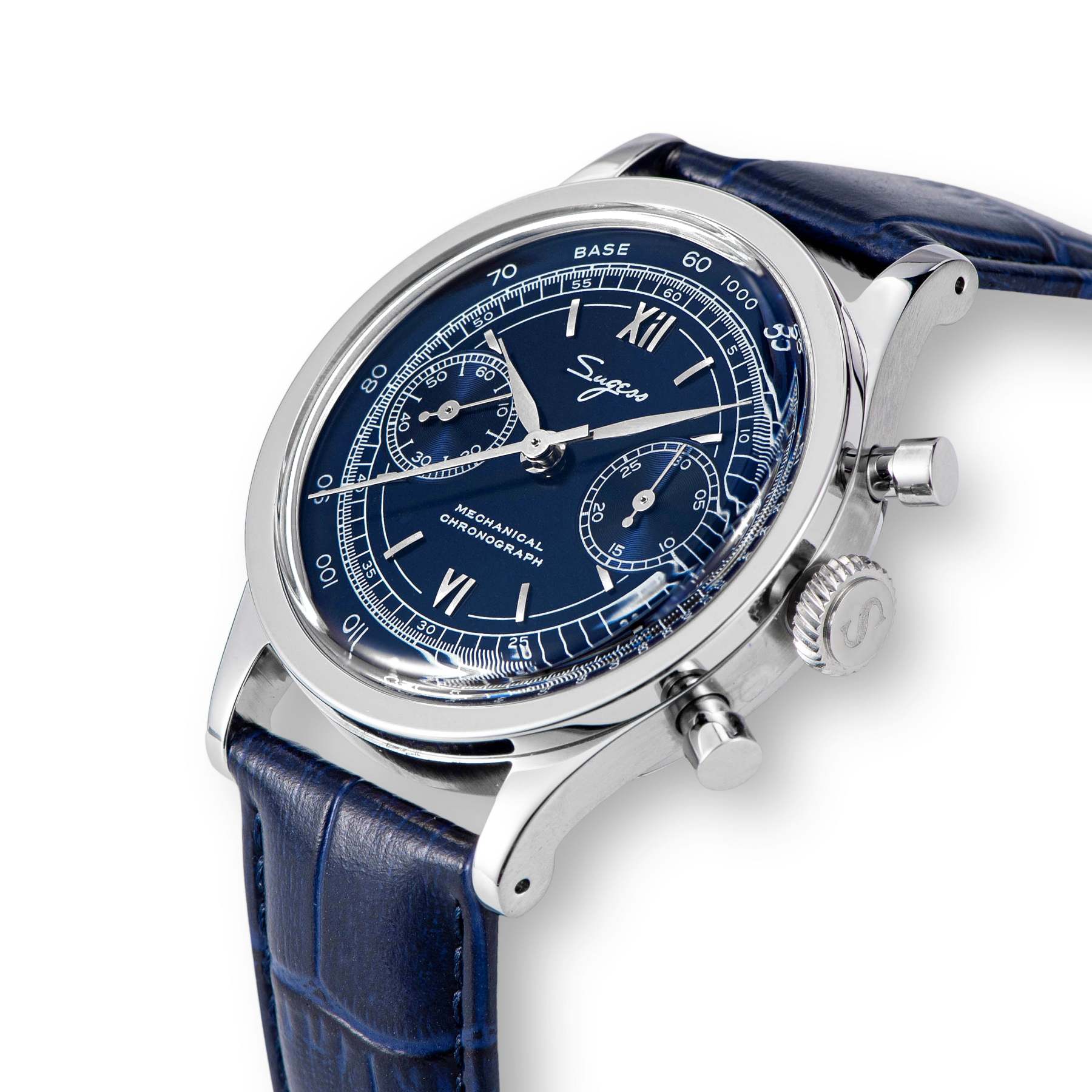 Chrono Heritage 411 SU1901DBS Deep Blue Dial-TIME.SHOP