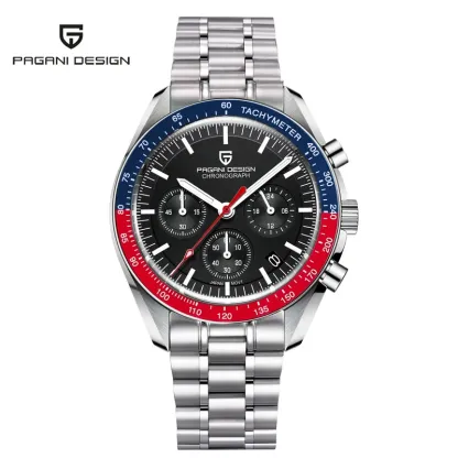 Pagani design 2024 new men's watches top luxury quartz watch for men Auto Date Speed chronograph ar Sapphire mirror wrist watch