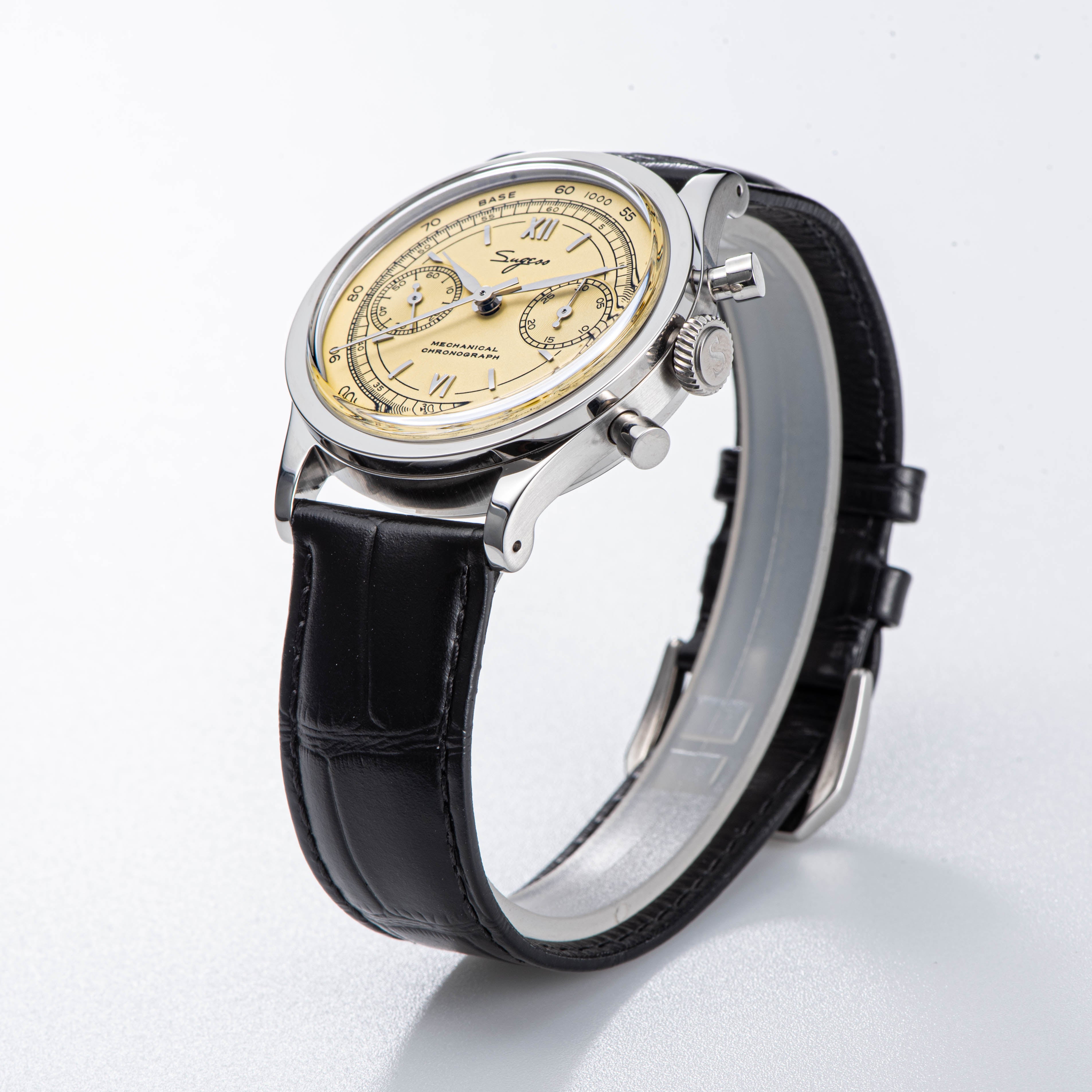 Chrono Heritage 411 SU1901CS Creamy Dial-TIME.SHOP