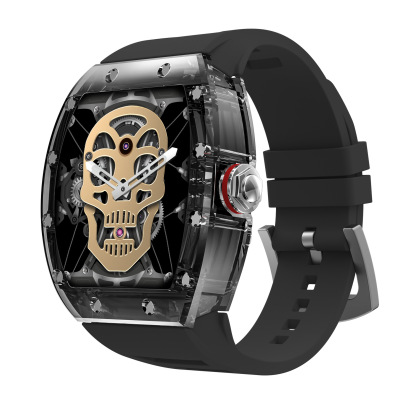 Richard Barrel Yd5 Smart Watch Transparent Case Cool Mechanical Watch Alipay Offline Payment NFC Bracelet