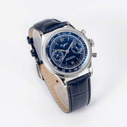 Chrono Heritage 411 SU1901DBS Deep Blue Dial-TIME.SHOP