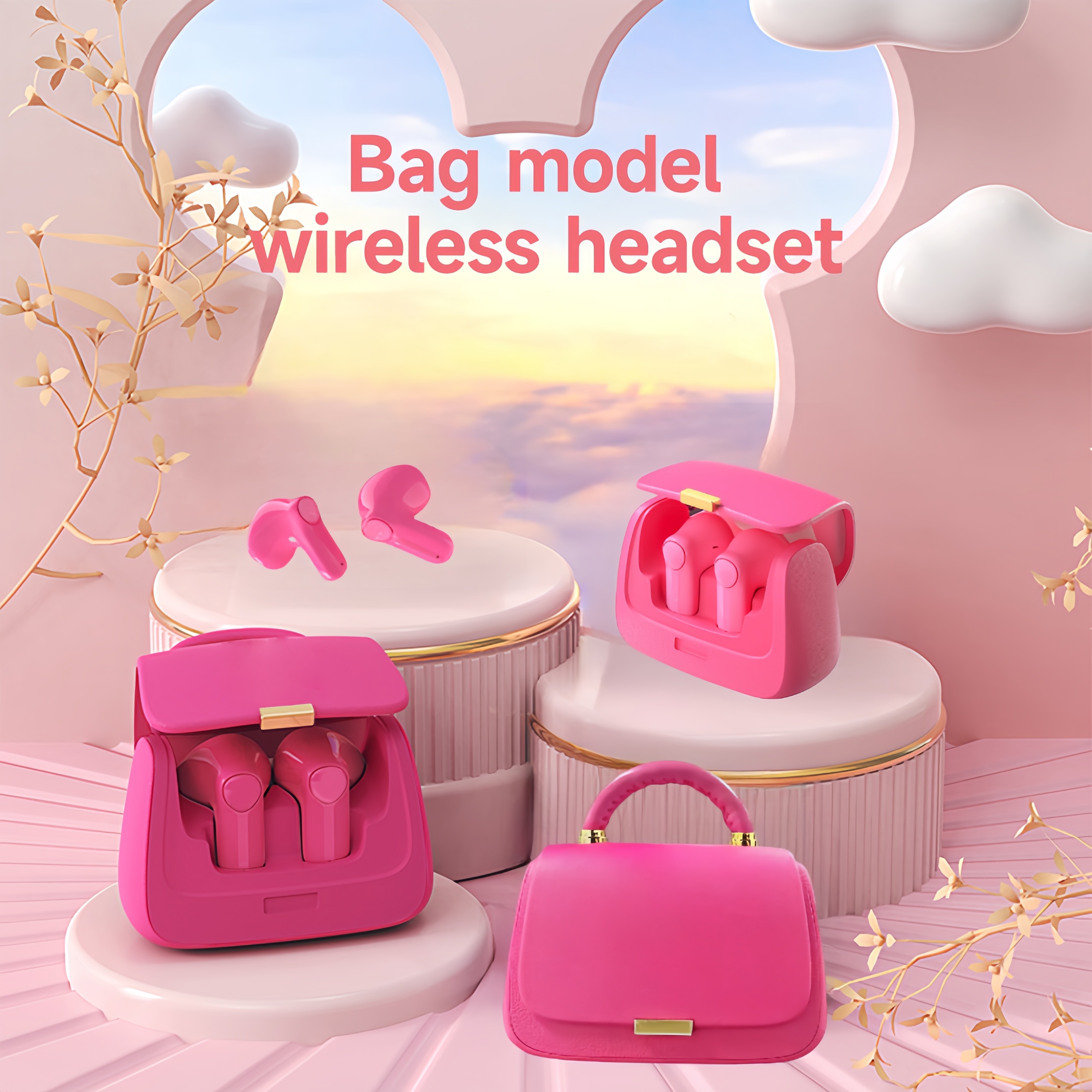 ENC Voice Noise Canceling Wireless Headphones - Clear Sound for Distraction-Free Listening