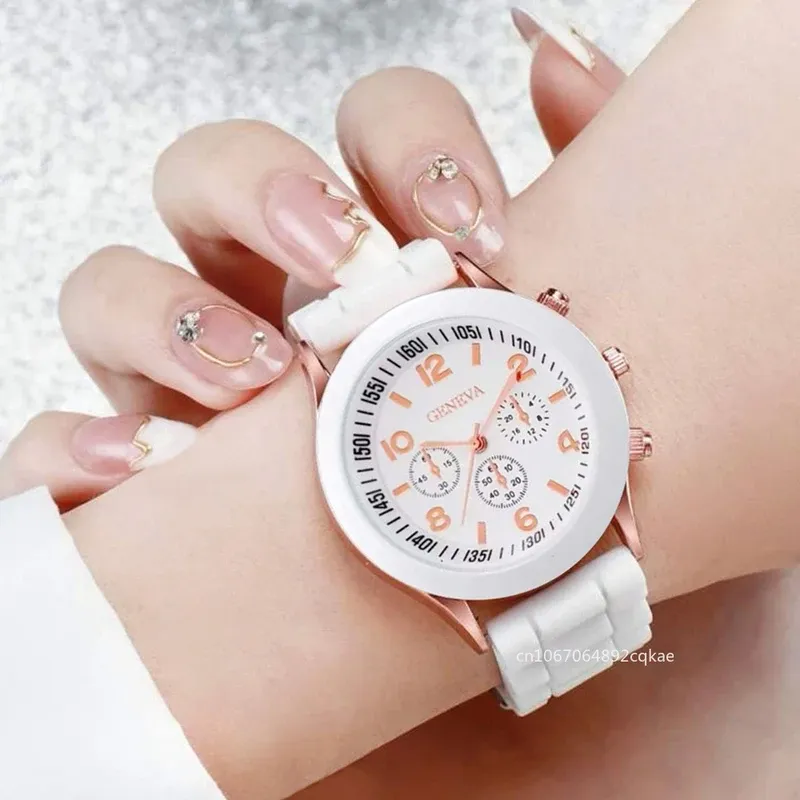 4PCs new luxury women's watch fashion luxury elegant alloy wristwatch PU leather strap couple watch quartz holiday gifts no box