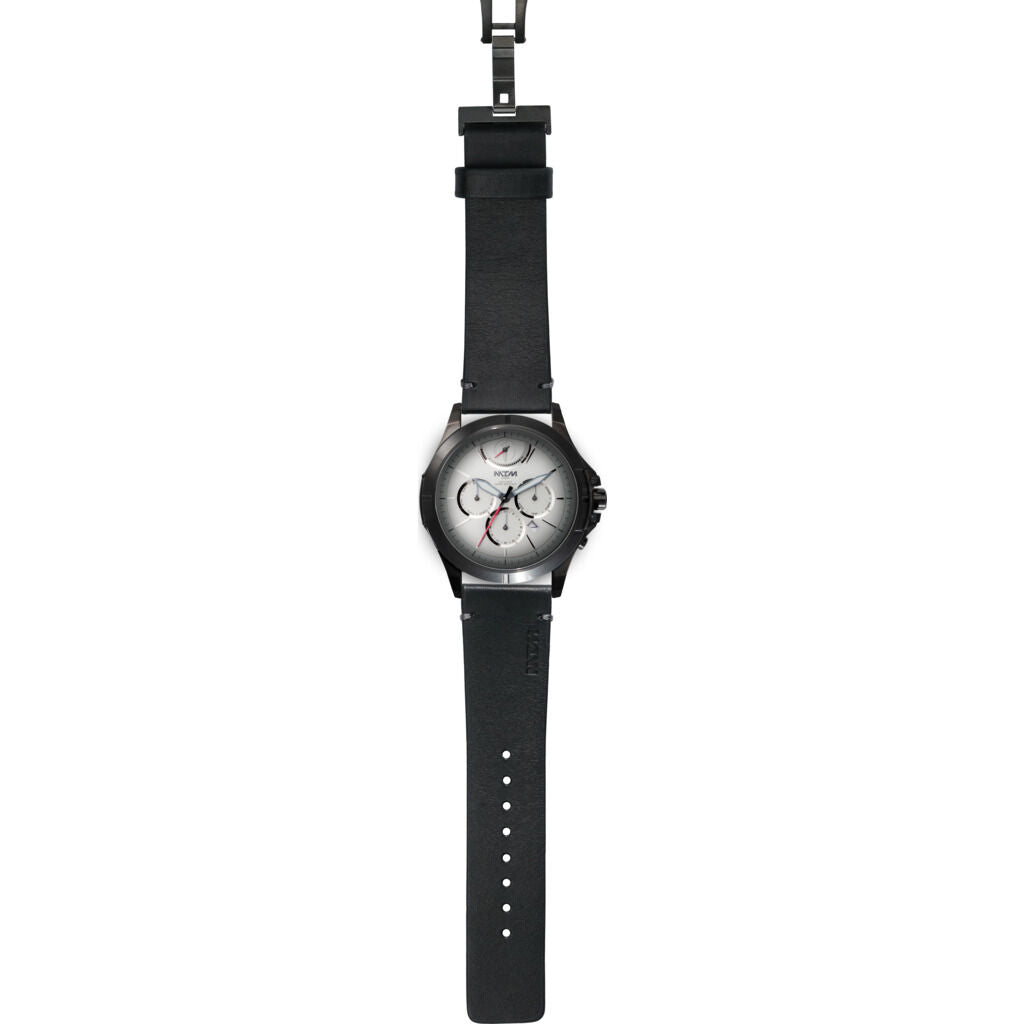 MTM Special Ops Oconus 42 Watch | Black/Silver I/Leather Black-TIME.SHOP