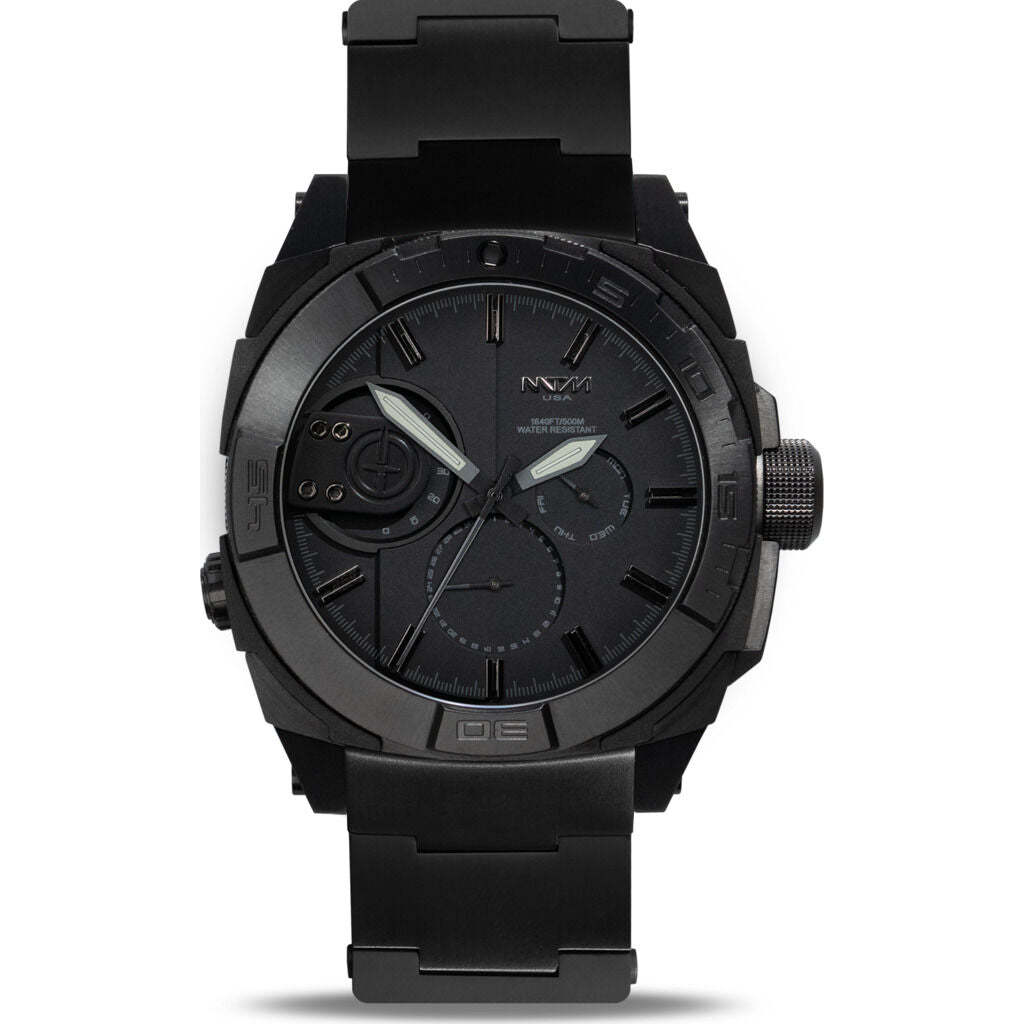 MTM Special Ops US744X Watch | Black/Black/Titanium-TIME.SHOP