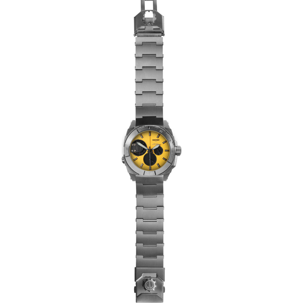 MTM Special Ops US744X Watch | Silver/Yellow/Titanium-TIME.SHOP