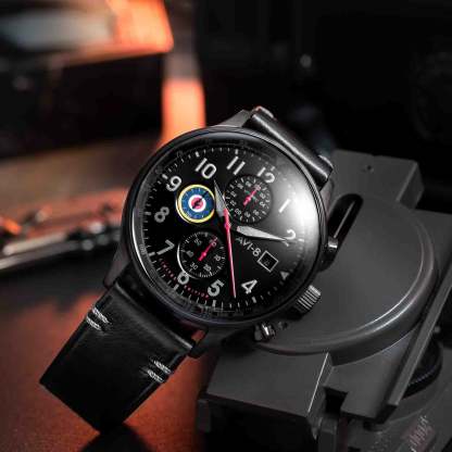 AVI-8 Hawker Hurricane Classic Chronograph Night Reaper Limited Edition-TIME.SHOP
