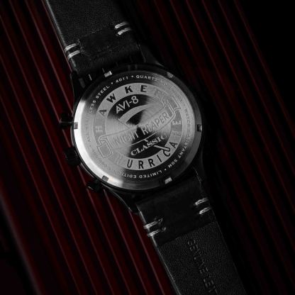 AVI-8 Hawker Hurricane Classic Chronograph Night Reaper Limited Edition-TIME.SHOP