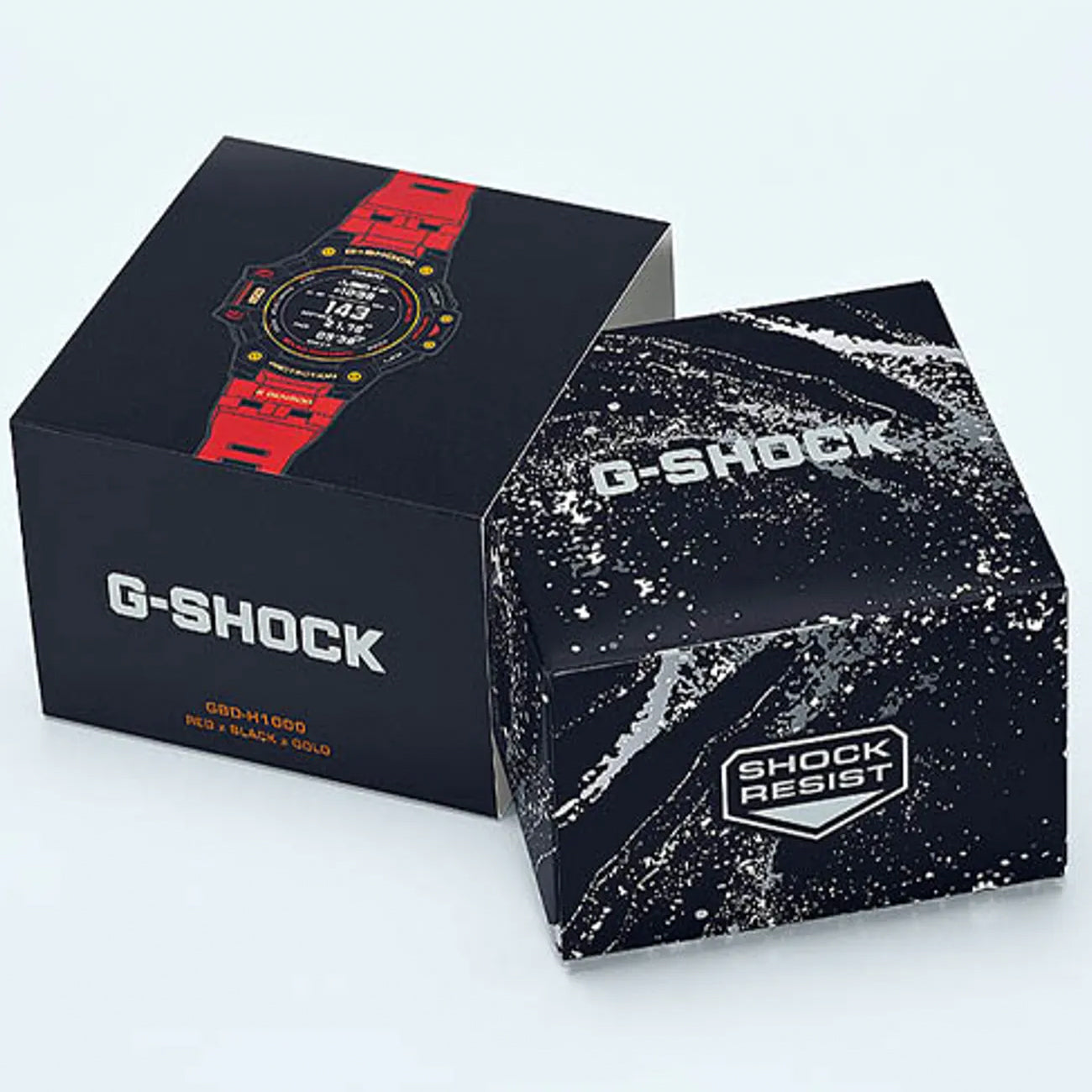 G-Shock GBDH1000 Heart-Rate Monitor Smartwatch All Red-TIME.SHOP
