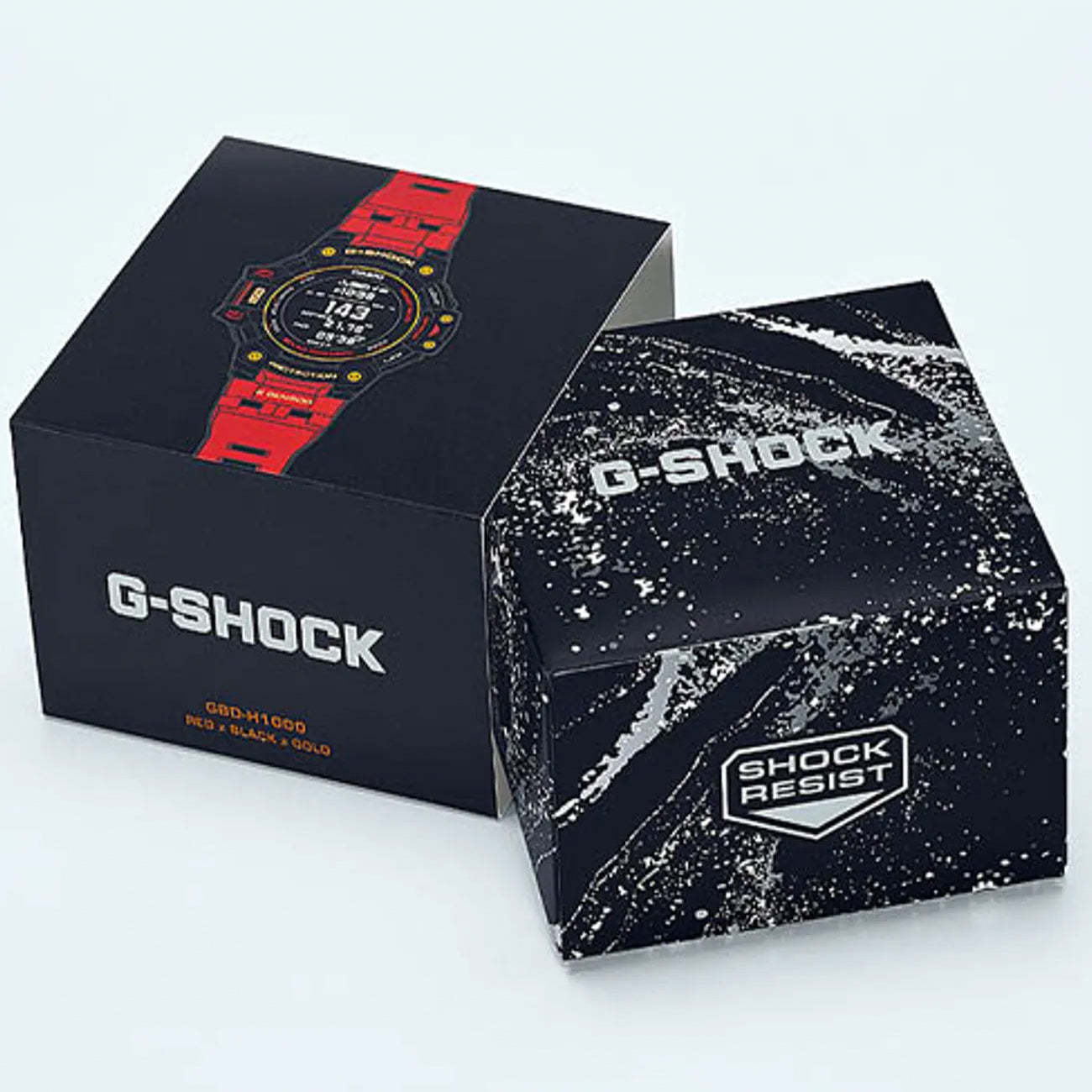 G-Shock GBDH1000 Heart-Rate Monitor Smartwatch All Red-TIME.SHOP
