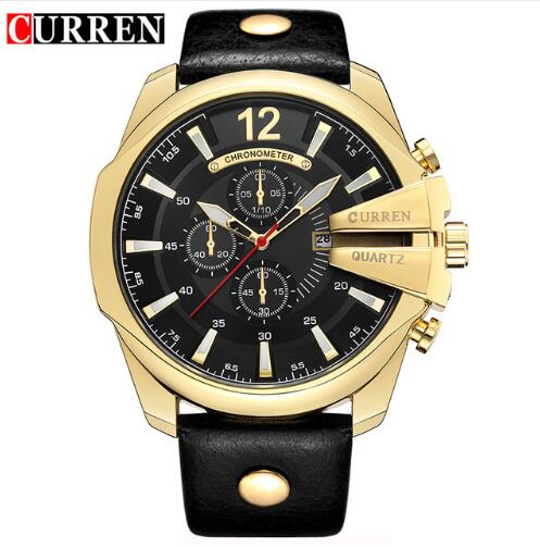 CURREN Men Quartz Watches 